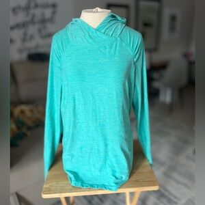 Danskin Aqua XL Long Sleeve Athletic Hoodie Drimore